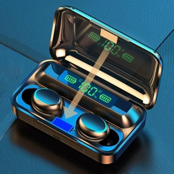 F9-5C True Wireless Bluetooth Headset Binaural Small In Ear Buds Sports Stereo Bass TWS Earbuds Newest Sports Earbuds for phones